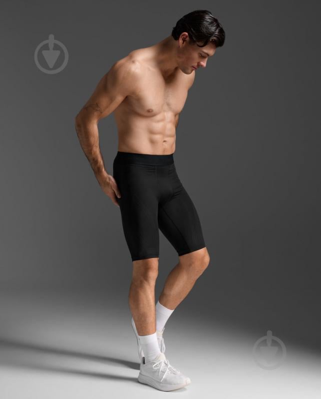 Велосипедки 2XU Force Compression Shorts MA5366b_BLK/NRO р. L черный - фото 5 Велосипедки 2XU Force Compression Shorts MA5366b_BLK/NRO р. L черный - фото 5