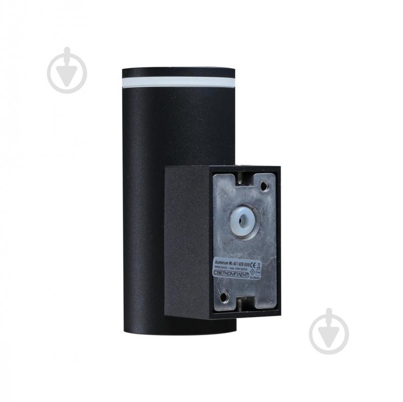 ВІТРИНА! Світильник настінний Светкомплект Aluminium WL-AS 1 ACR 1x10 Вт GU10 чорний - фото 6 ВІТРИНА! Світильник настінний Светкомплект Aluminium WL-AS 1 ACR 1x10 Вт GU10 чорний - фото 6