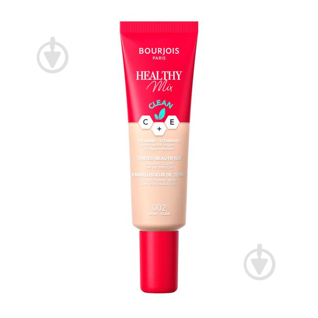 Тональный флюид Bourjois Healthy Mix Clean 002 light 30 г - фото 2