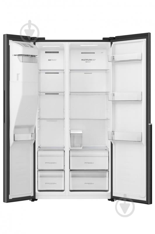Холодильник Gorenje Side by Side NRS917E61BX - фото 2