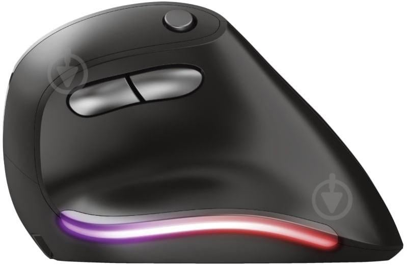 Мышь Trust Ergonomic Rechargeable WL black (24110) - фото 3