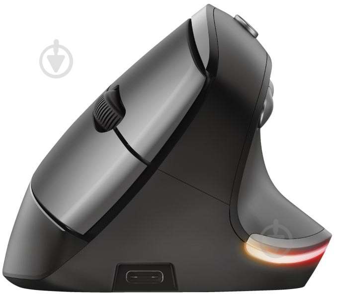 Мышь Trust Ergonomic Rechargeable WL black (24110) - фото 2