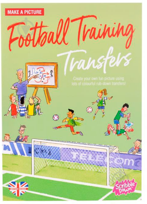 Набір наліпок Scribble Down Футбол SD/16 - фото 1 Набір наліпок Scribble Down Футбол SD/16 - фото 1