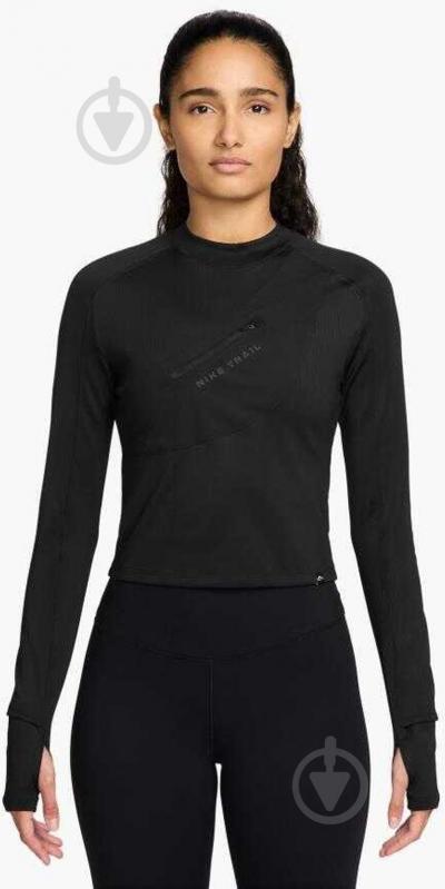 Лонгслів Nike FV6430-010 р.XS чорний - фото 2 Лонгслів Nike FV6430-010 р.XS чорний - фото 2