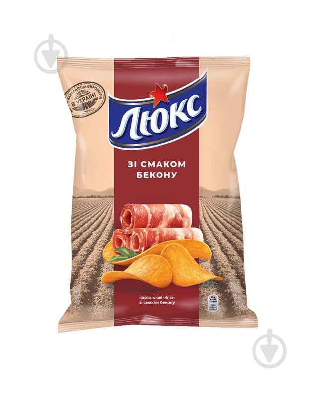 Чипсы Люкс со вкусом бекона 105 г - фото 5