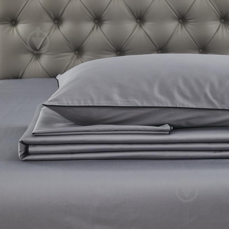 Комплект постельного белья Solid семейный темно-серый La Nuit - фото 11 Комплект постельного белья Solid семейный темно-серый La Nuit - фото 11