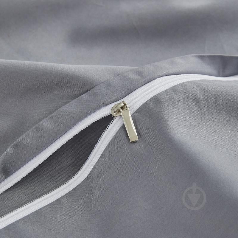 Комплект постельного белья Solid семейный темно-серый La Nuit - фото 4 Комплект постельного белья Solid семейный темно-серый La Nuit - фото 4