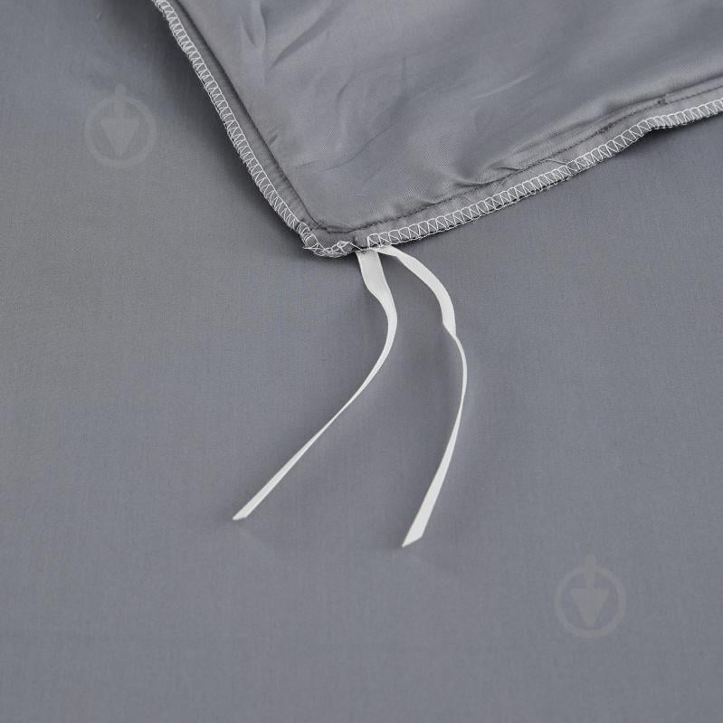 Комплект постельного белья Solid семейный темно-серый La Nuit - фото 5 Комплект постельного белья Solid семейный темно-серый La Nuit - фото 5