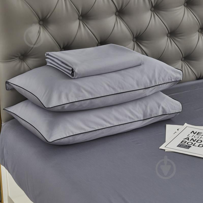 Комплект постельного белья Solid семейный темно-серый La Nuit - фото 6 Комплект постельного белья Solid семейный темно-серый La Nuit - фото 6