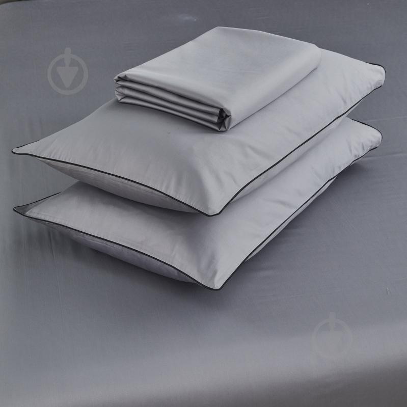 Комплект постельного белья Solid семейный темно-серый La Nuit - фото 7 Комплект постельного белья Solid семейный темно-серый La Nuit - фото 7