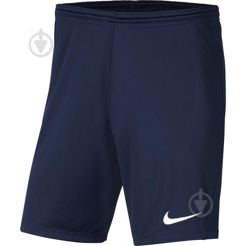 Шорты Nike M NK DRY PARK III SHORT NB K BV6855-410 р. L темно-синий - фото 1