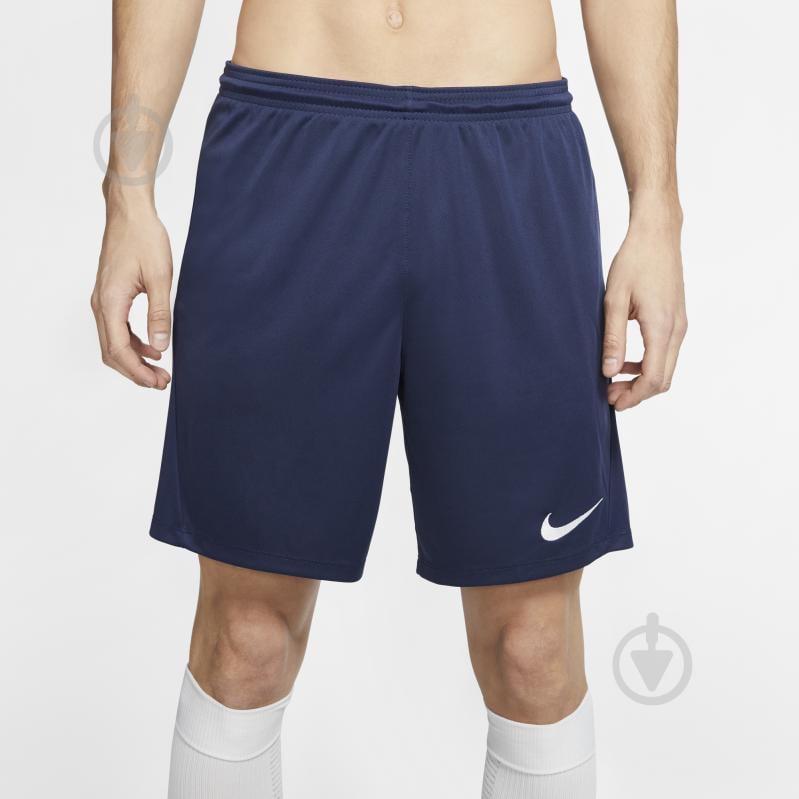 Шорты Nike M NK DRY PARK III SHORT NB K BV6855-410 р. L темно-синий - фото 6