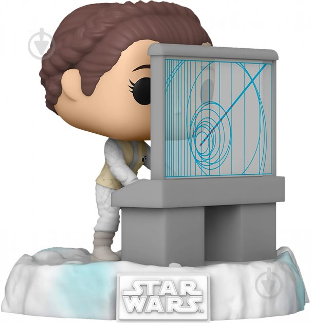 Фигурка Funko POP! Deluxe Bobble Star Wars Leia (Exc) 45901 (FUN2549723) - фото 1