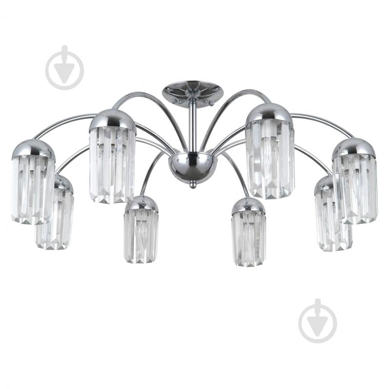 Люстра Victoria Lighting 8x40 Вт E14 хром Megan/PL8 chrome - фото 1