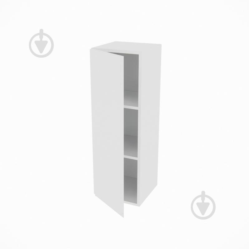 Шкаф Влада (В 30/30Ск (920)левая) белый шелк/белый Світ Меблів - фото 2 Шкаф Влада (В 30/30Ск (920)левая) белый шелк/белый Світ Меблів - фото 2