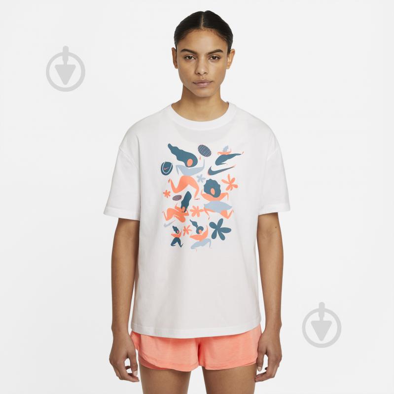 Футболка Nike W NKCT INT W DAY TEE DC8928-100 р.L білий - фото 1