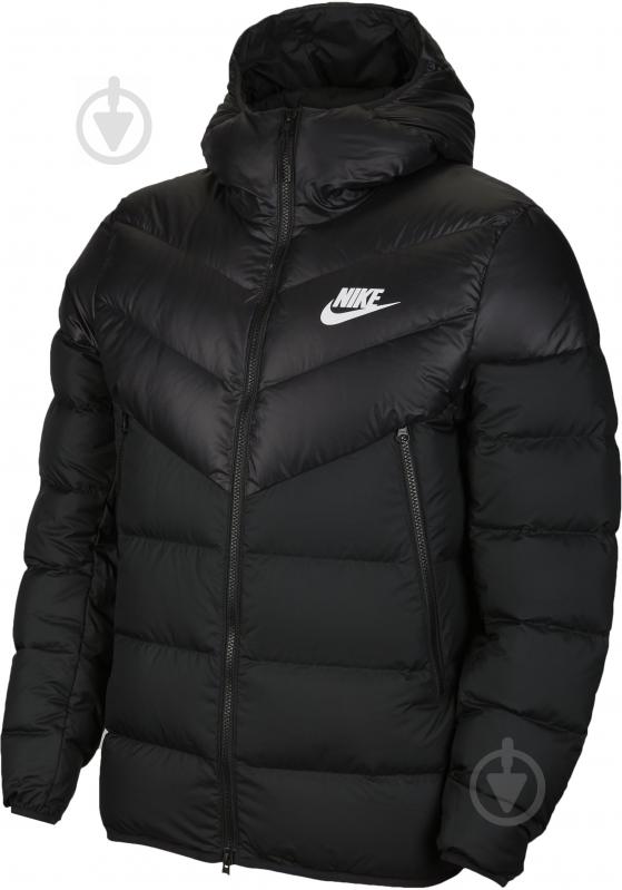 Пуховик мужской зимний Nike M NSW DWN FILL WR JKT HD NFS CU0225-010 р.XL черный - фото 1