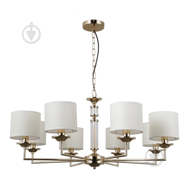 Люстра Victoria Lighting 8x40 Вт E14 золотой Madlen/PL8 gold - фото 1