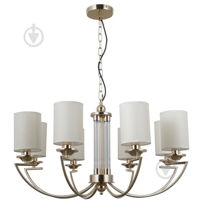 Люстра Victoria Lighting 8x40 Вт E14 золотой Ursula/PL8 gold - фото 1