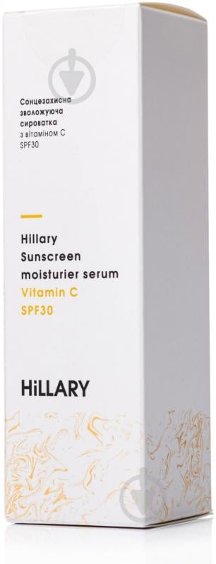 Сироватка сонцезахисна Hillary Sunscreen moisturier serum Vitamin C SPF30 30 мл - фото 4