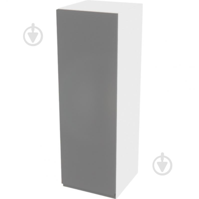 Шкаф Влада (В 30/30Ск (920)левая) графит/белый Світ Меблів - фото 1 Шкаф Влада (В 30/30Ск (920)левая) графит/белый Світ Меблів - фото 1