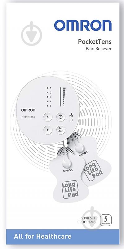 Нейростимулятор Omron PocketTens(HV-F013-E) - фото 1 Нейростимулятор Omron PocketTens(HV-F013-E) - фото 1