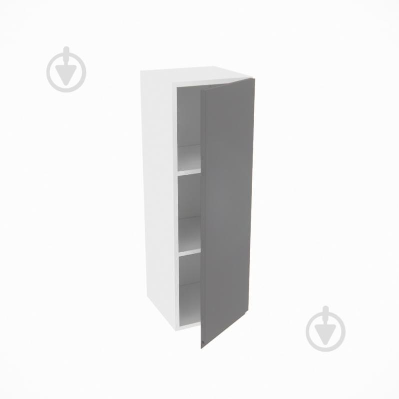 Шкаф Влада (В 30/30Ск (920)правая) графит/белый Світ Меблів - фото 2 Шкаф Влада (В 30/30Ск (920)правая) графит/белый Світ Меблів - фото 2