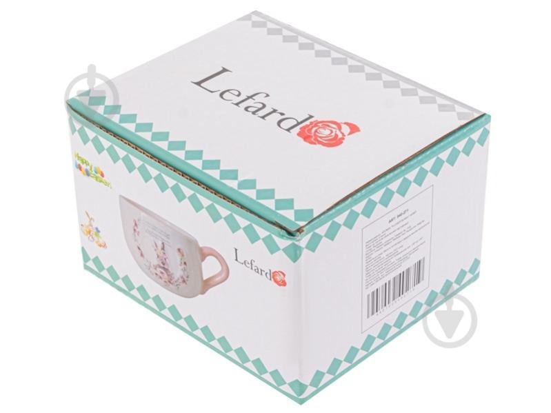 Чашка Lefard Flower Bunny 400 мл рожевий - фото 2