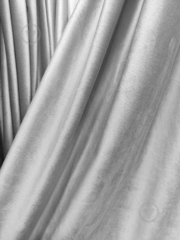 Штора Бархат 200x260 серый Декор-ін - фото 2