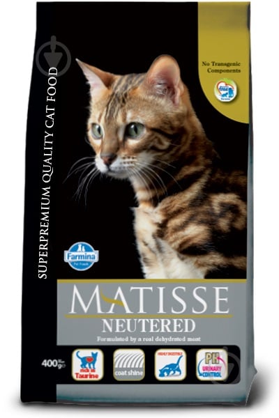 Корм сухий для котів Farmina Matisse Neutered з куркою 10 кг - фото 1