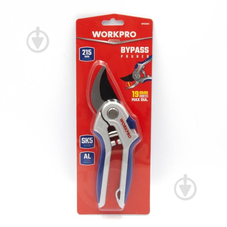 Секатор садовый WORKPRO с алюминиевыми рукоятками SK5 PRO (WP332011) - фото 3 Секатор садовый WORKPRO с алюминиевыми рукоятками SK5 PRO (WP332011) - фото 3