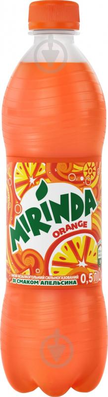 Безалкогольний напій Mirinda Orange 0,5 л (4823063110495) - фото 1