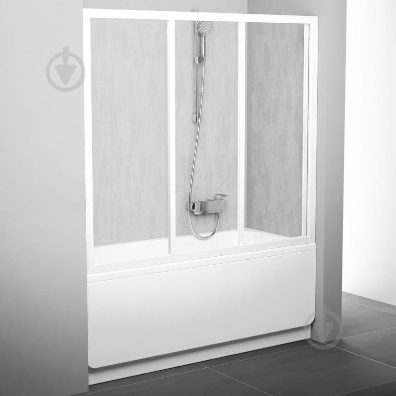 Душевые двери Ravak AVDP3- 180 белая GRAPE - фото 1