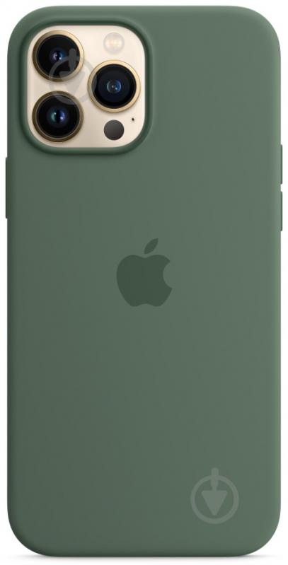 Чехол Apple Silicone Case with MagSafe для Apple iPhone 13 Pro Max eucalyptus (MN6C3ZE/A) - фото 1