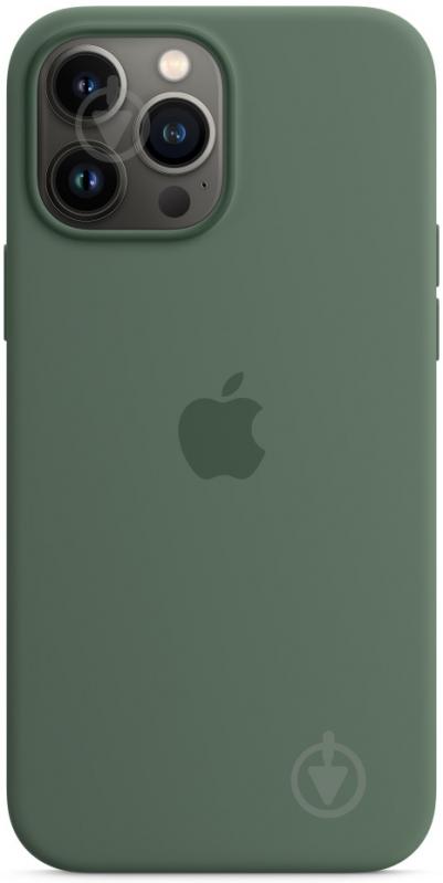Чехол Apple Silicone Case with MagSafe для Apple iPhone 13 Pro Max eucalyptus (MN6C3ZE/A) - фото 3