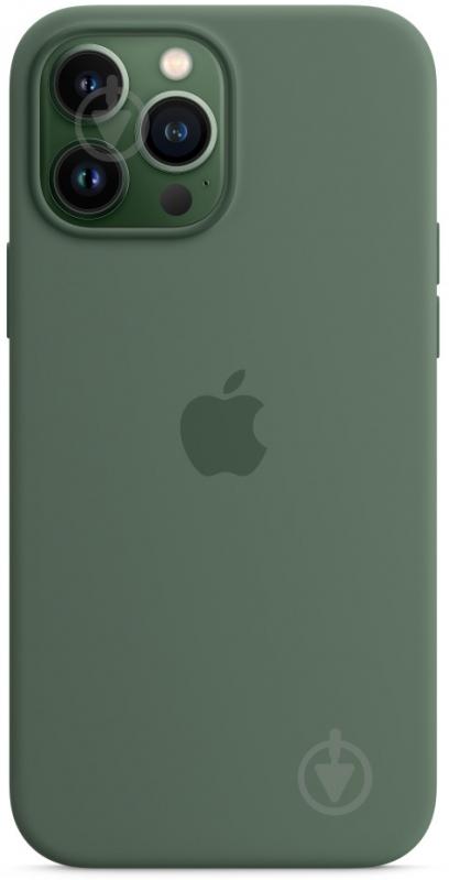 Чехол Apple Silicone Case with MagSafe для Apple iPhone 13 Pro Max eucalyptus (MN6C3ZE/A) - фото 4