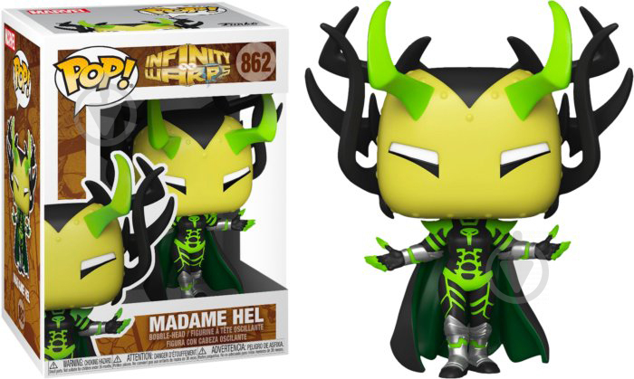 Фигурка Funko Funko POP! Bobble Marvel Avengers Infinity Warps Madame Hel 52010 (FUN25491120) - фото 2