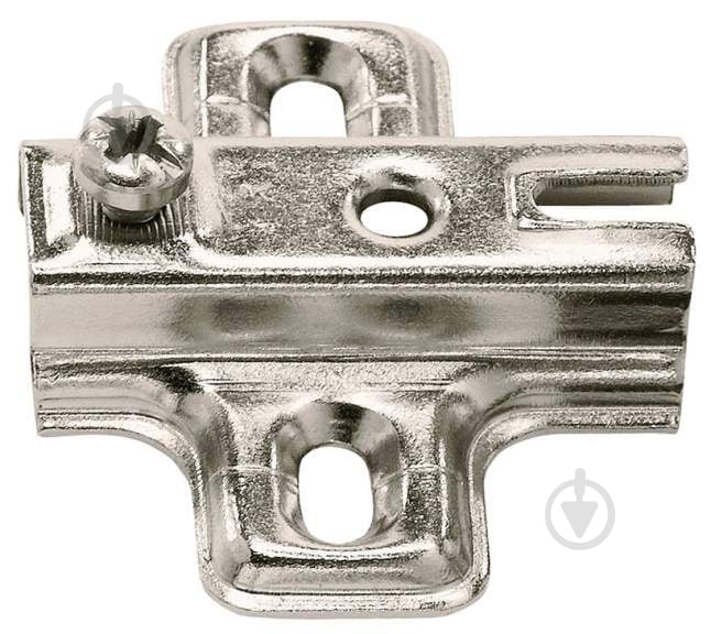 Петля равнолежащая Hafele 90° METALLA A с монтажной планкой 311.83.514 + 311.98.500 - фото 2