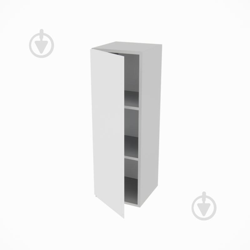 Шафа Влада (В 30/30Ск (920)ліва) білий шовк/попелястий Світ Меблів - фото 2 Шафа Влада (В 30/30Ск (920)ліва) білий шовк/попелястий Світ Меблів - фото 2