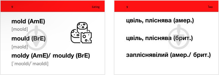 Картки для вивчення англійських слів «B2.2 – Upper-Intermediate 500 шт.» 978-966-97647-9-9 - фото 2