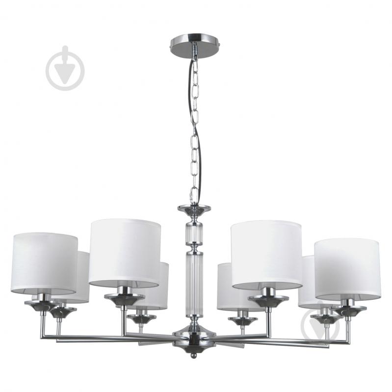 Люстра Victoria Lighting 8x40 Вт E14 хром Madlen/PL8 chrome - фото 1