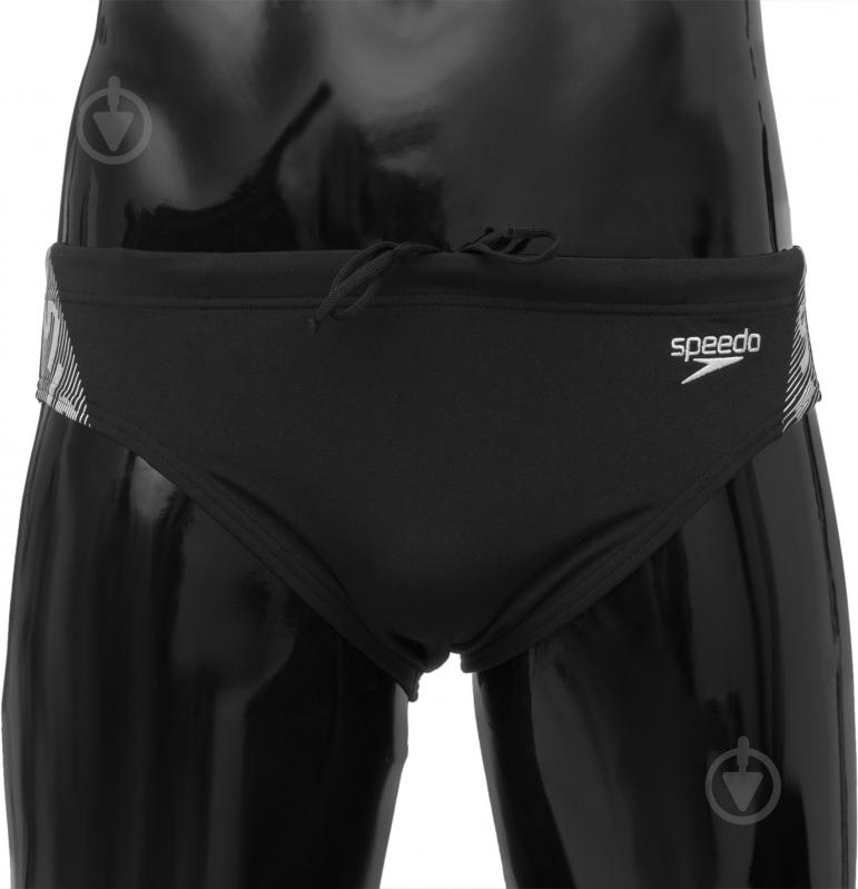 Плавки Speedo 8-087413503 р.40 черный с белым - фото 1