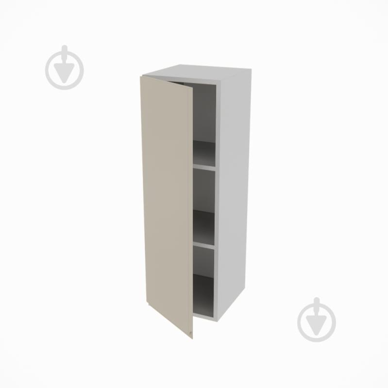 Шкаф Влада (В 30/30Ск (920)левая) айвори/пепельный Світ Меблів - фото 2 Шкаф Влада (В 30/30Ск (920)левая) айвори/пепельный Світ Меблів - фото 2