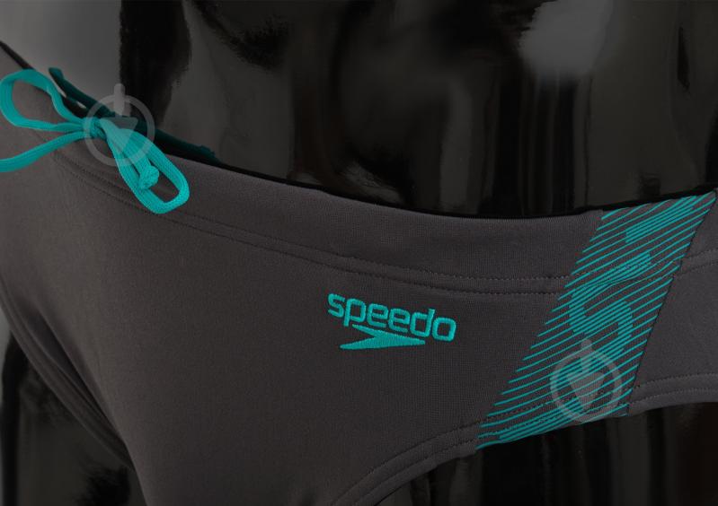 Плавки Speedo 8-08741B070 р.36 серый с бирюзовым - фото 6 Плавки Speedo 8-08741B070 р.36 серый с бирюзовым - фото 6