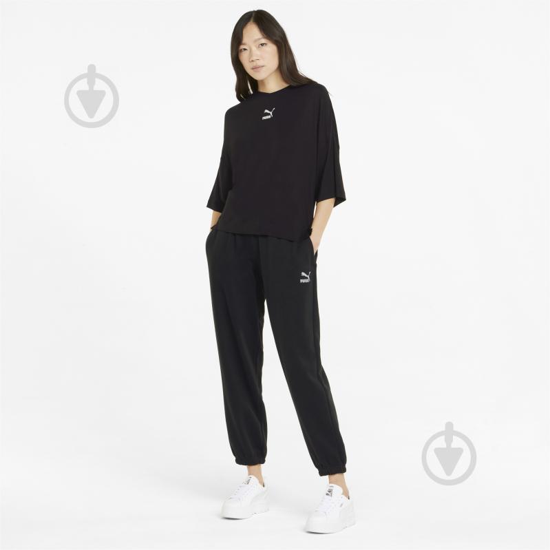 Штани Puma Classics Relaxed Pants TR 53506301 р. M чорний - фото 3