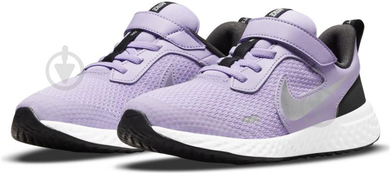 Кросівки Nike REVOLUTION 5 (PSV) BQ5672-509 р.29,5 бузкові - фото 1