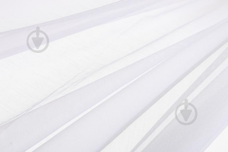 Тканина тюлева сітка-сніжок 300 см 815460/05 бежевий - фото 1