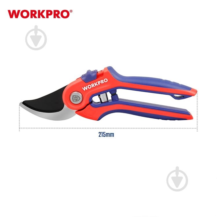 Секатор садовый WORKPRO SK5 PRO (WP332009) - фото 5