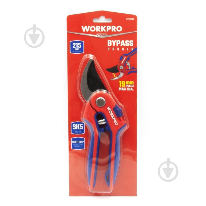 Секатор садовый WORKPRO SK5 PRO (WP332009) - фото 7