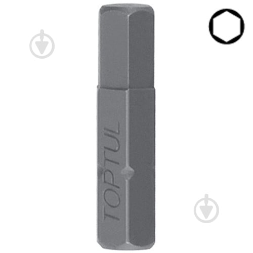 Біта Toptul 2/4" 25 мм HEX 3 мм 1 шт. FSDA0803 - фото 1 Біта Toptul 2/4" 25 мм HEX 3 мм 1 шт. FSDA0803 - фото 1